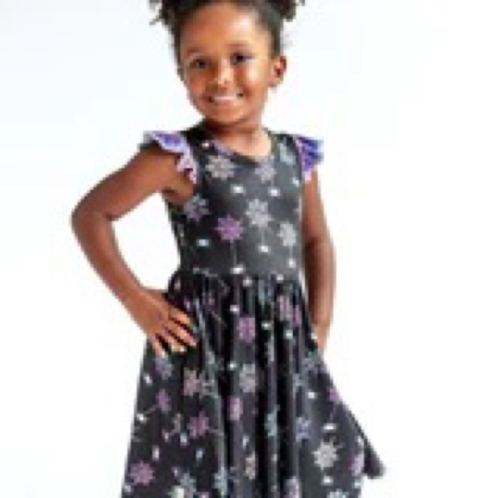 Charlie’s project kids ombré web twirl dress